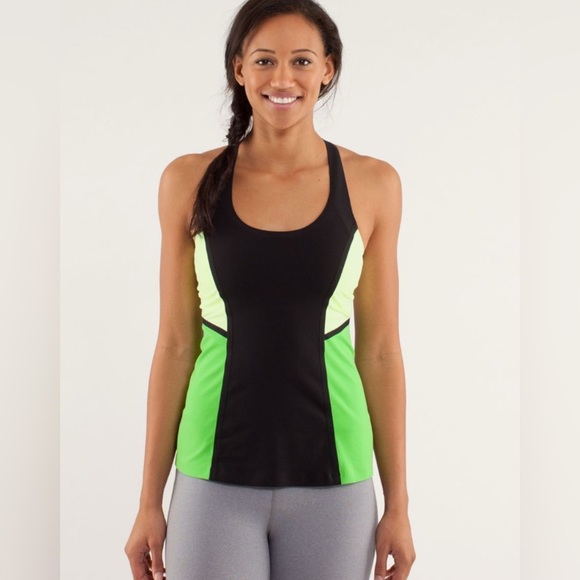 lululemon athletica Tops - Lululemon Cool Racerback *Surf Bonded